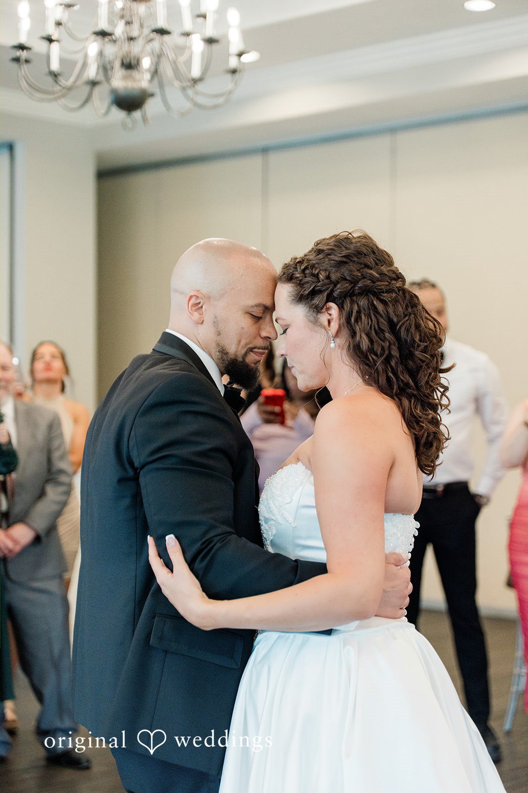Kristen + Robert The couple makes some romantic dance moves