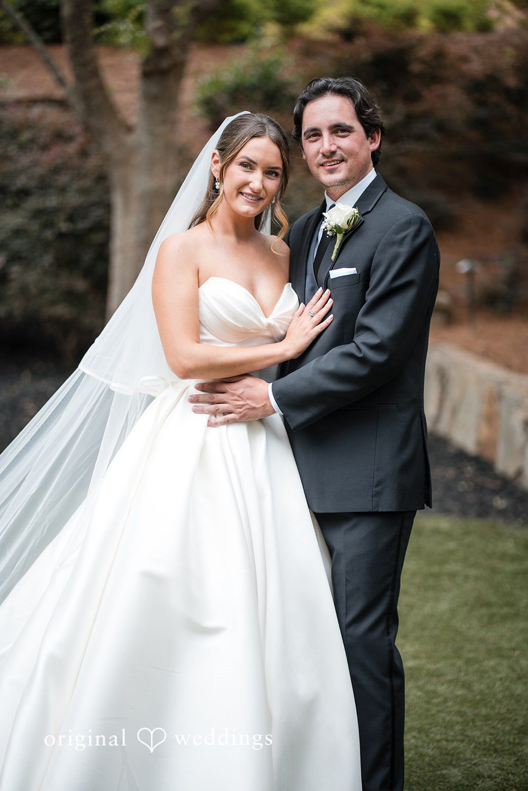 Megan + Grant A beautiful portrait of the couple
