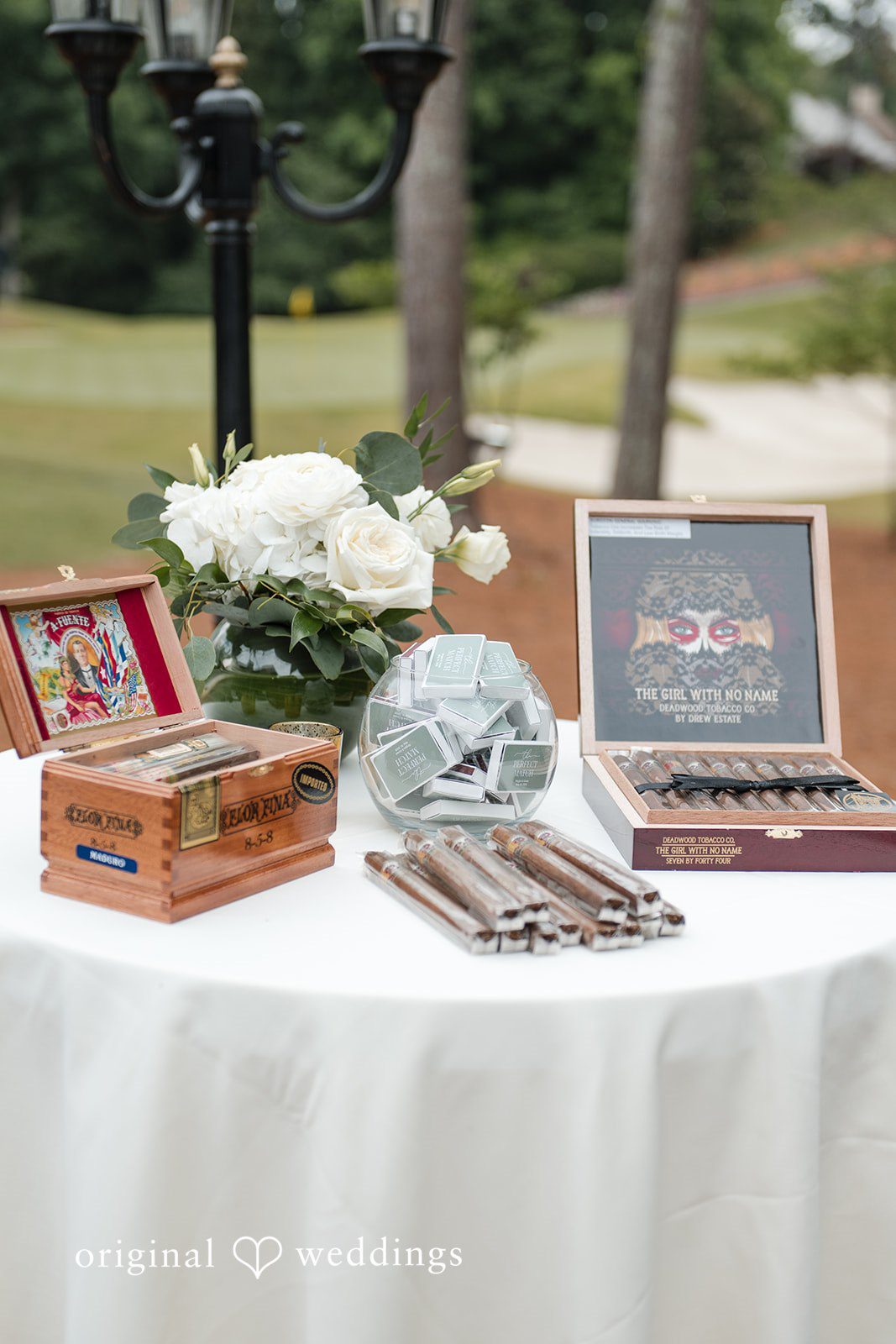 Megan + Grant Table details