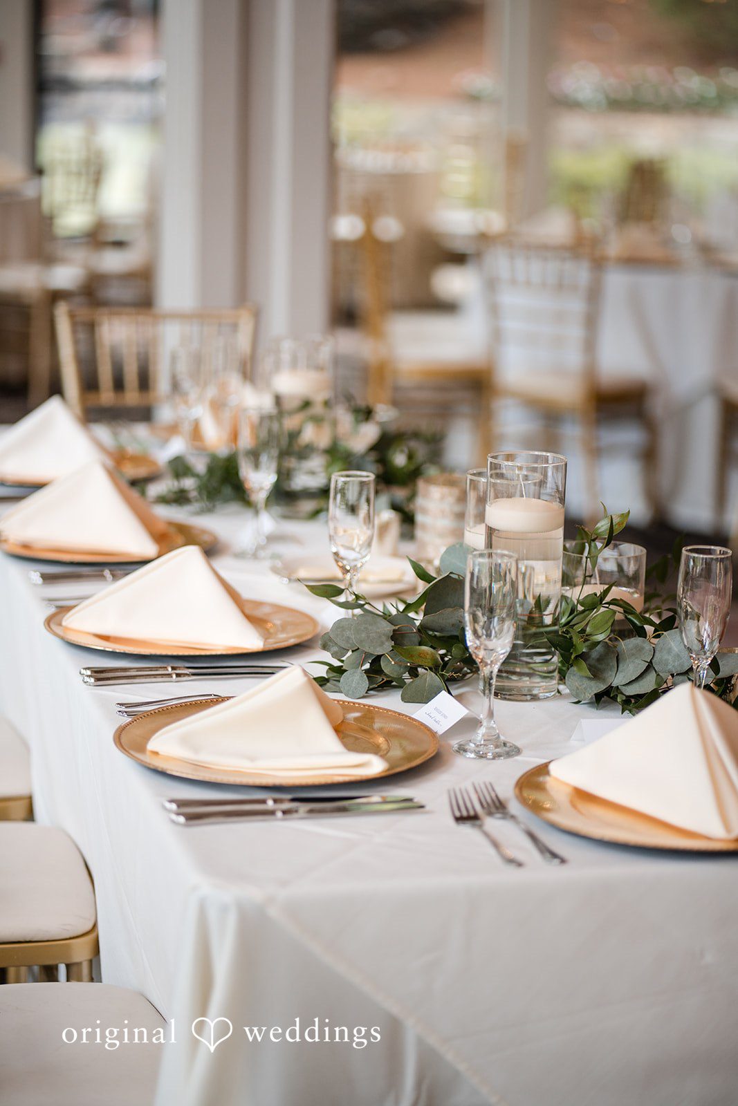 Megan + Grant Decorated table