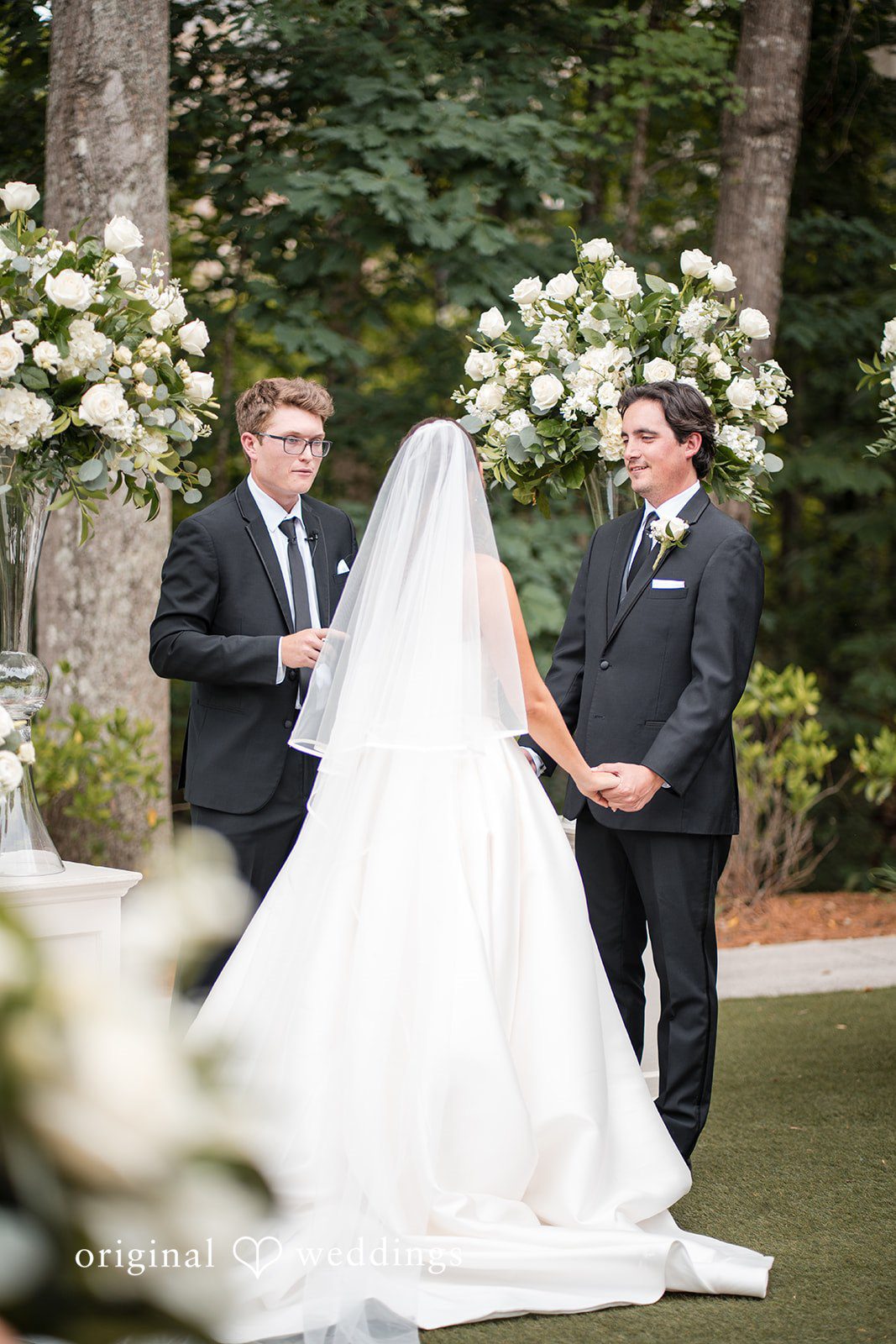 Megan + Grant The Country Club of the South wedding ceremony