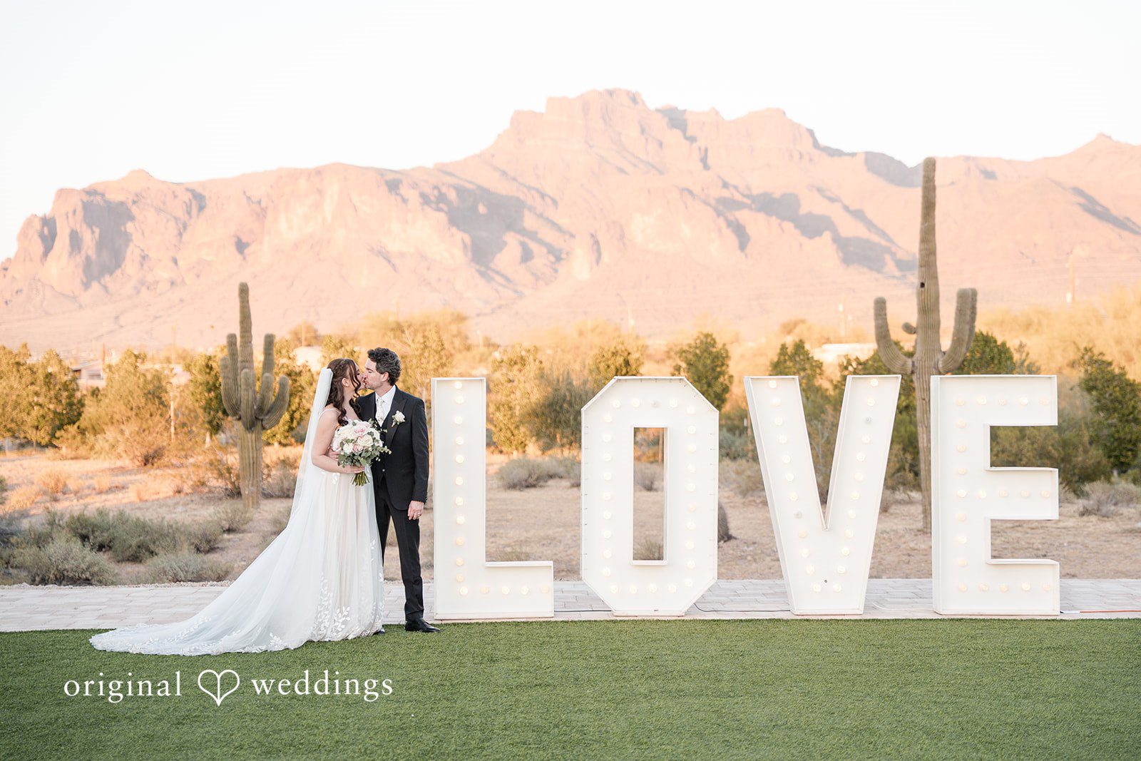 Jared + Jessica Epic photography of couple at Desert View Weddings & Events