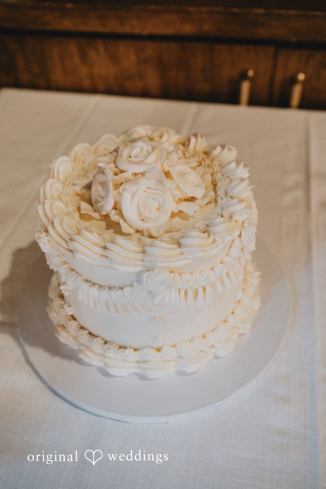 Sunny + Erika Elegant wedding cake at Eclipse di Luna