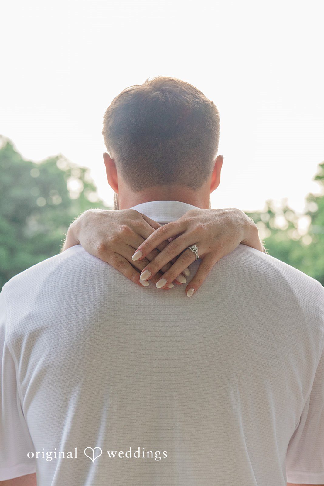 Morgan + Griffin Close-up engagement ring photo