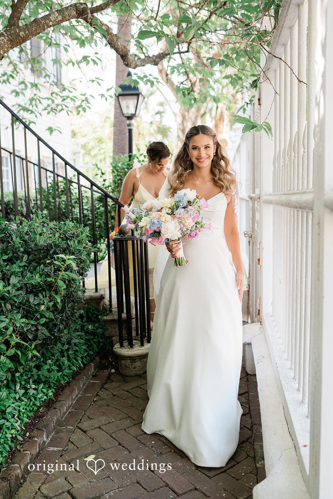 A stunning portrait of the bride