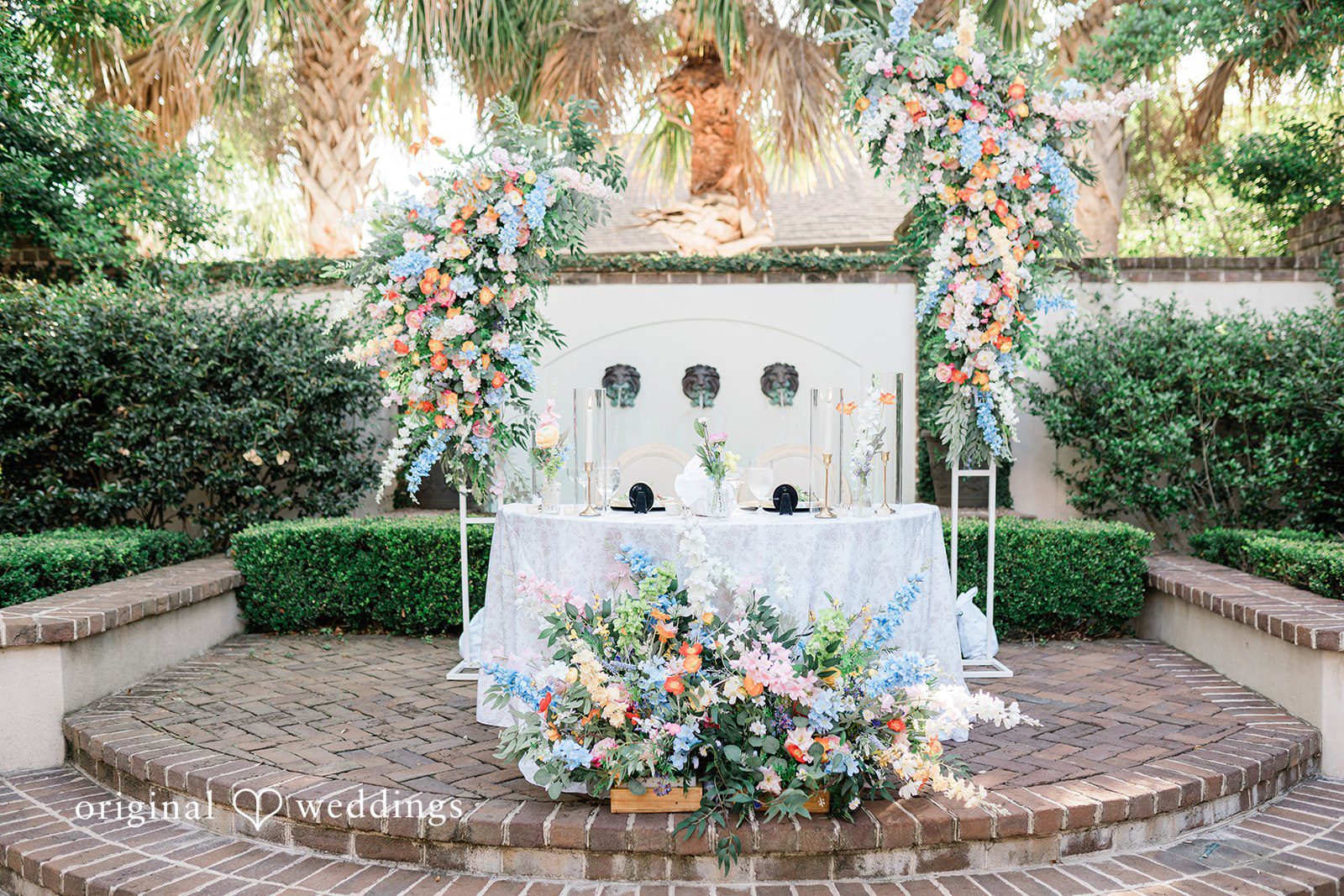The wedding decor