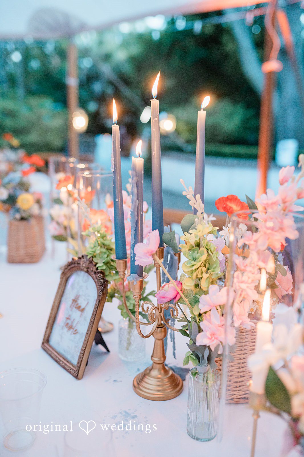 Candlelit and other table details