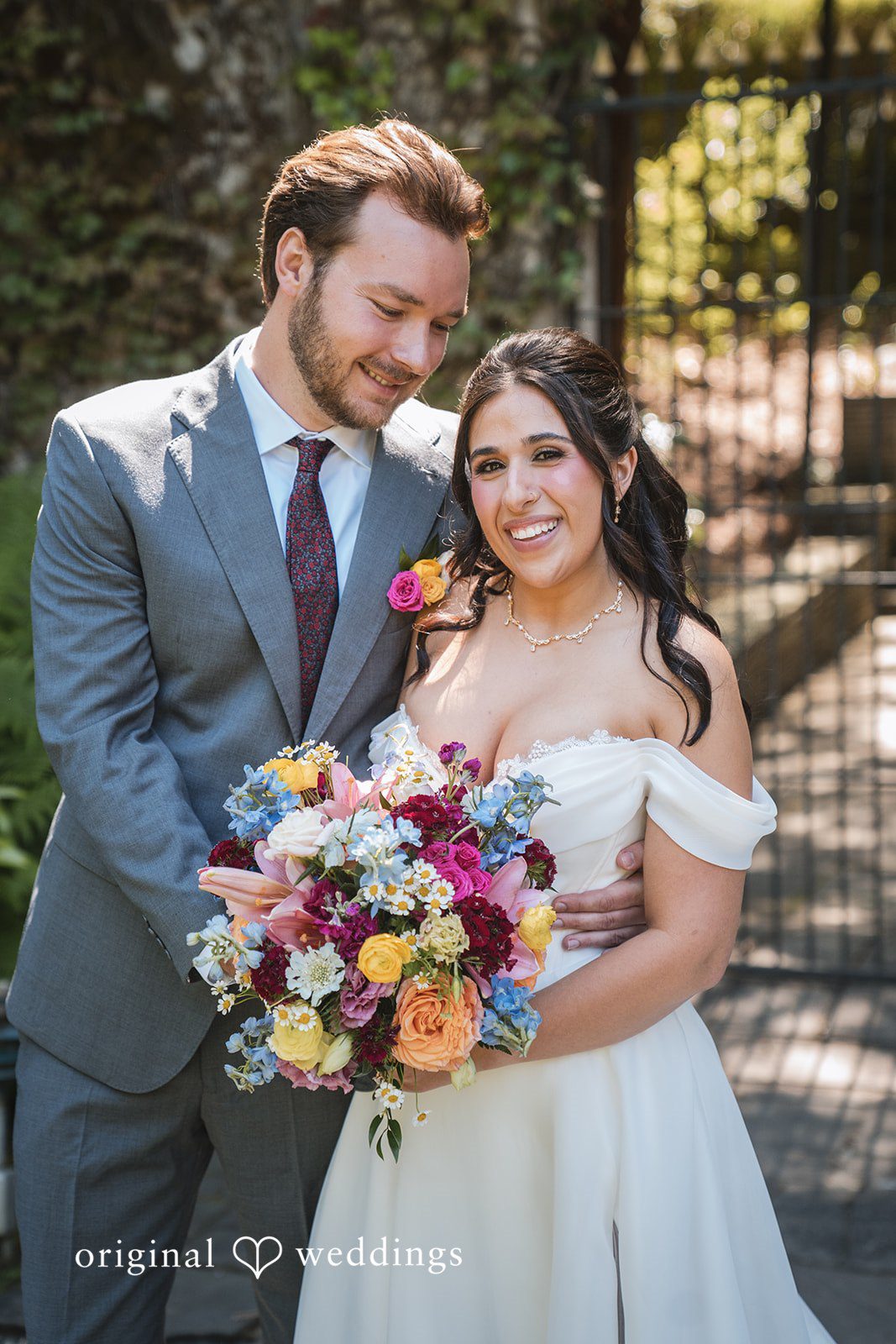 Raena + Austin A stunning portrait of the couple