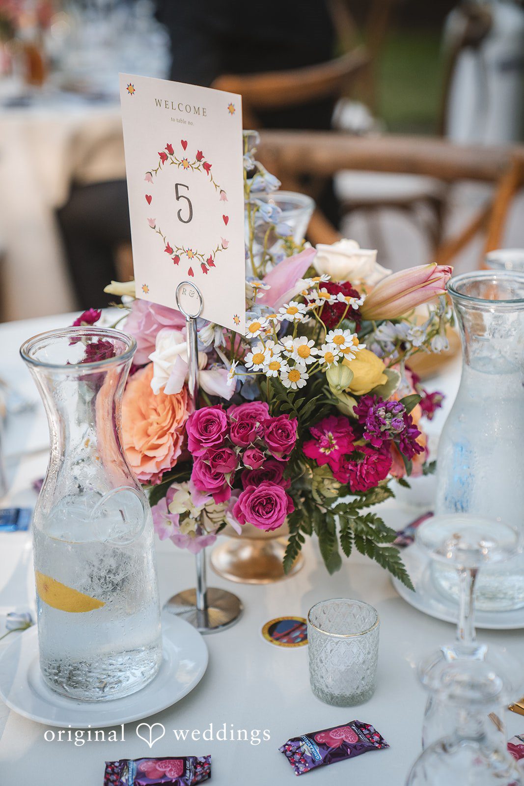 Raena + Austin Table decor
