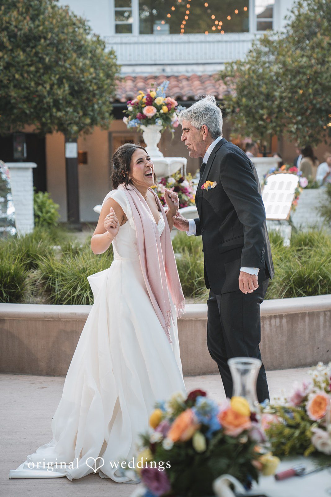 Raena + Austin Bride's time with her father