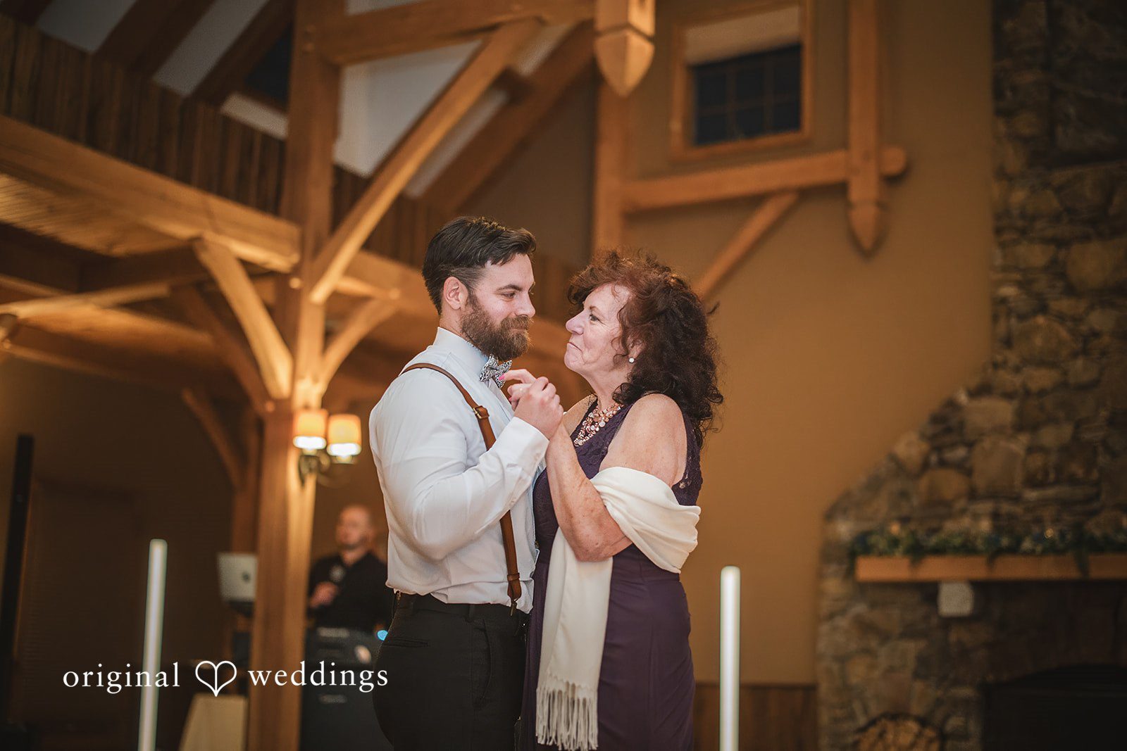 Shea + Peter The groom dances with his mother
