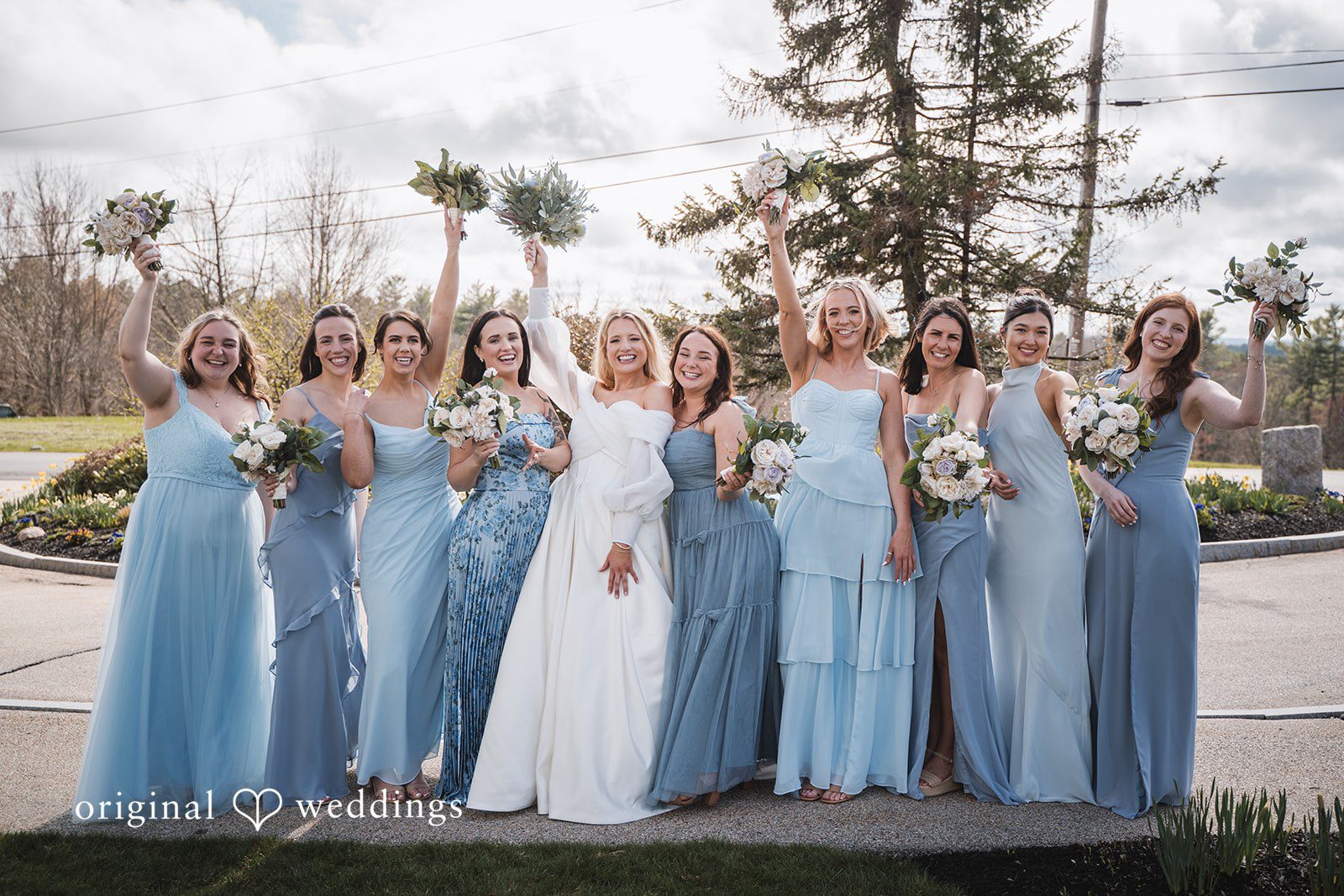 Shea + Peter The bride and her bridesmaids