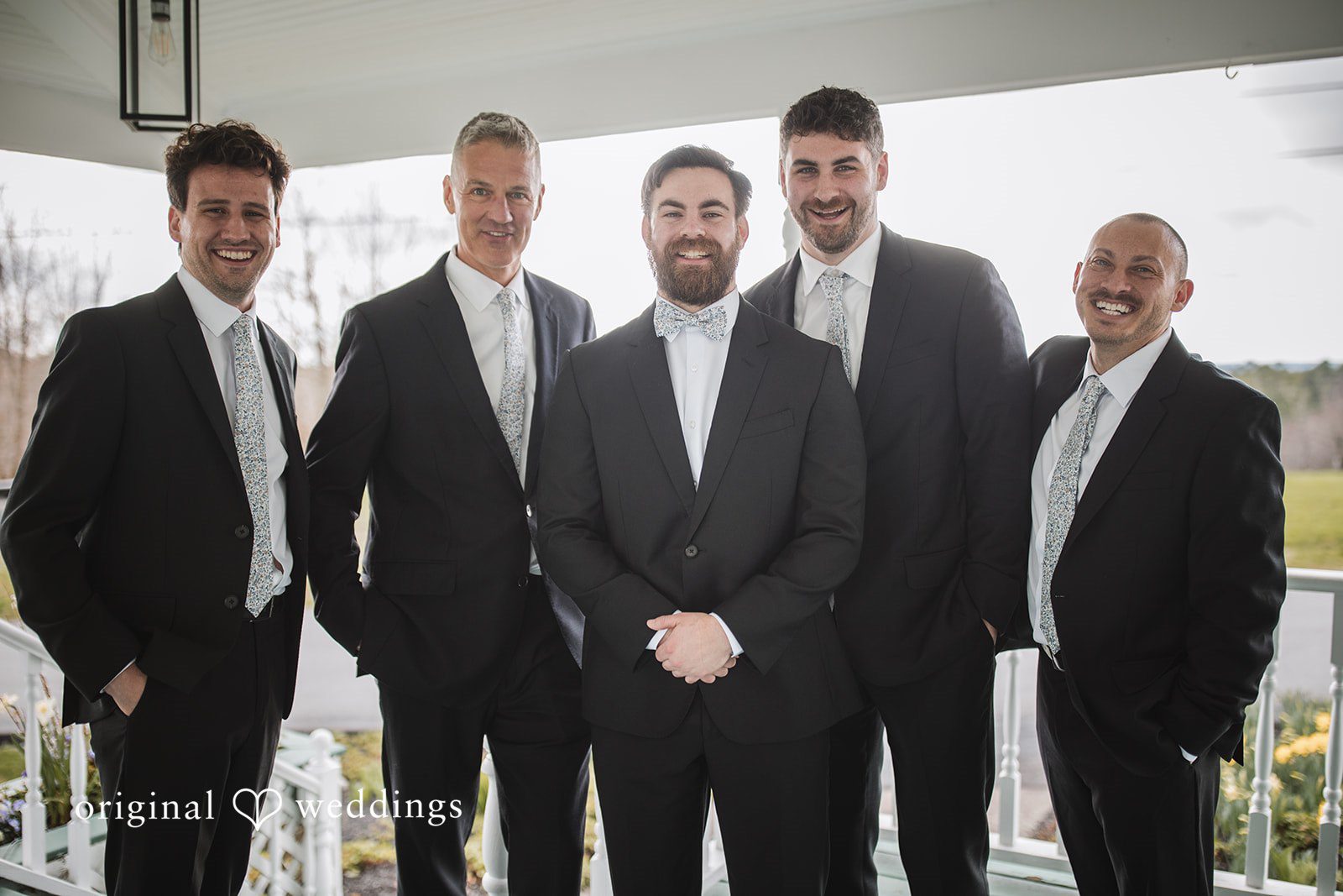 Shea + Peter The groom and the groomsmen