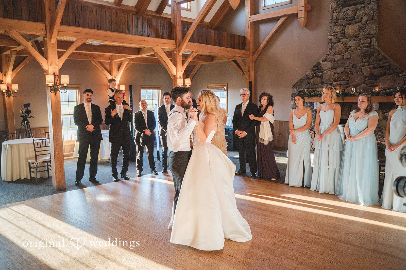 Shea + Peter Dance moment at the wedding reception