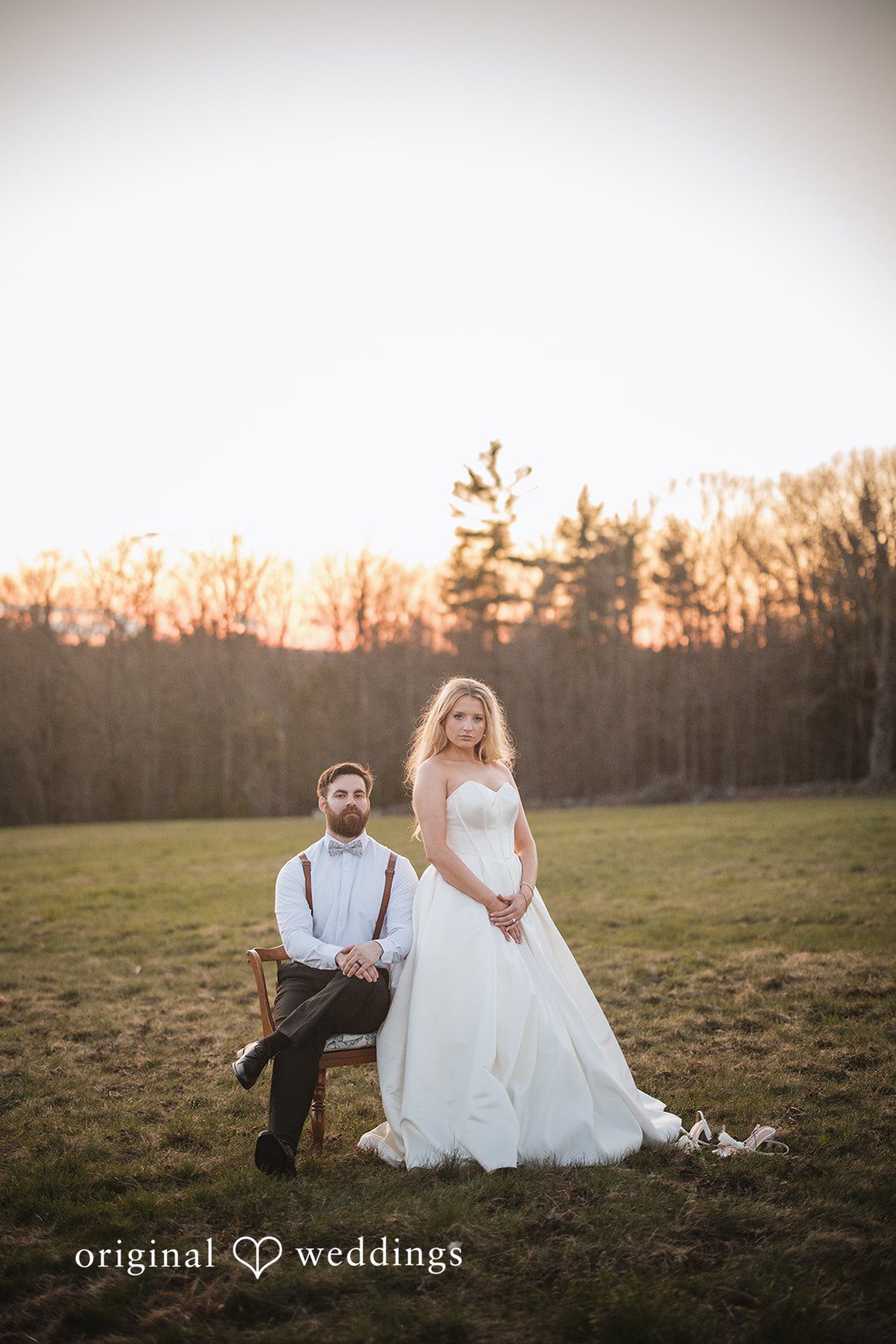 Shea + Peter A stylish portrait of the couple