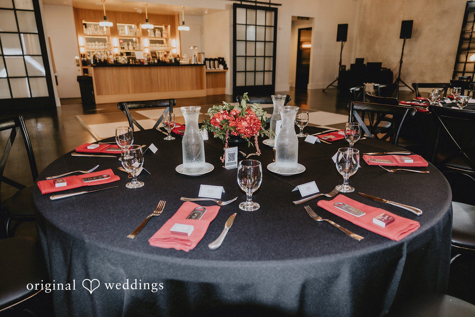 Christina + Josue Table decor