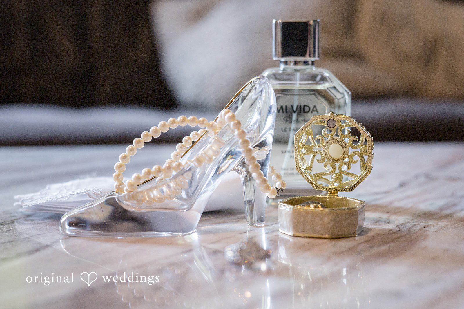 Madison + Edin Wedding shoe and other accessories
