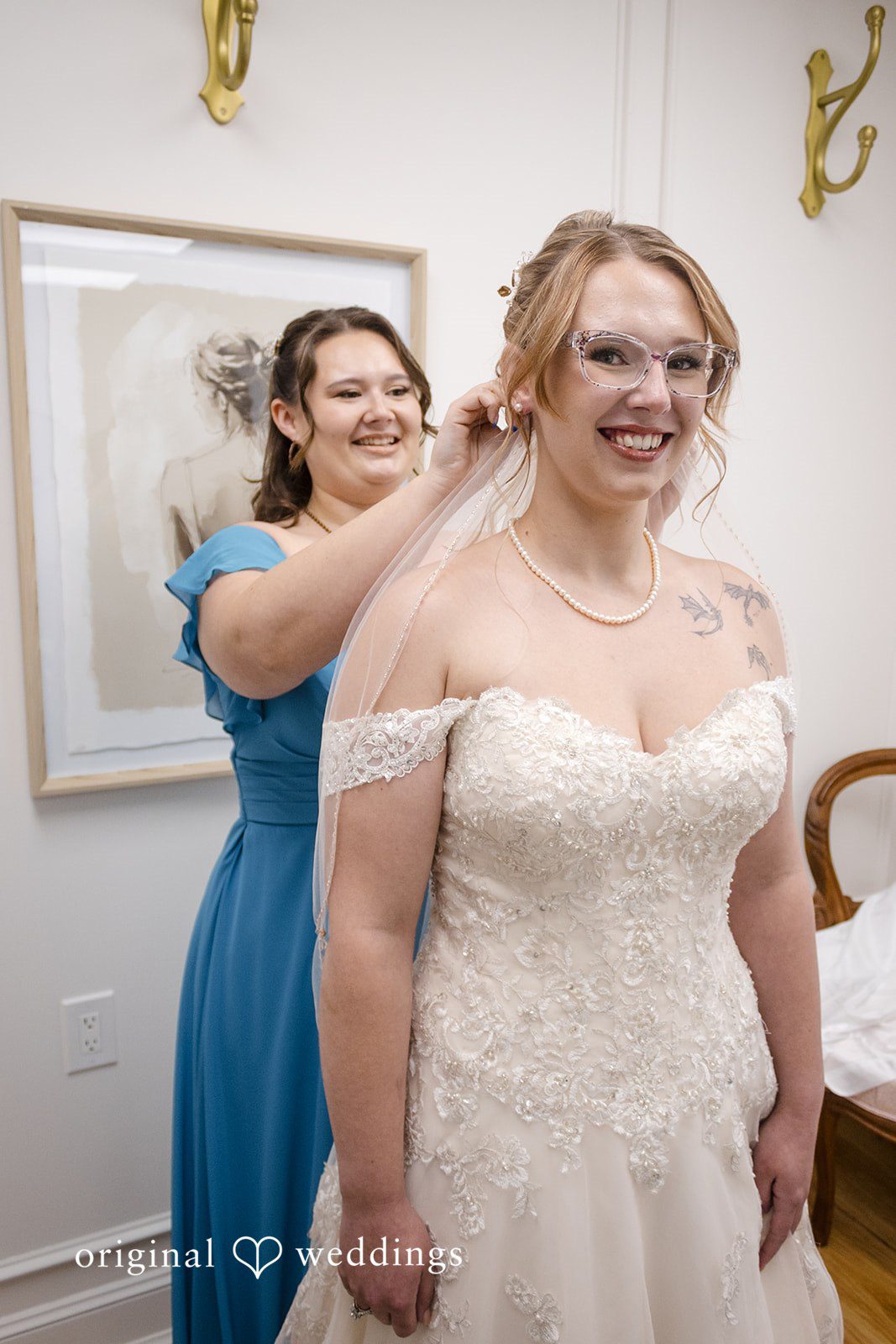 Madison + Edin The bride gets ready