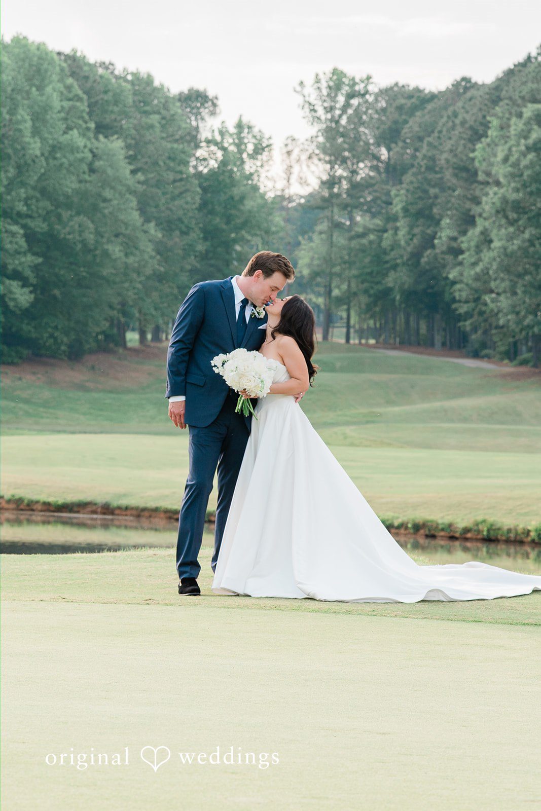 Anna + Blake Romantic kiss moment of the couple