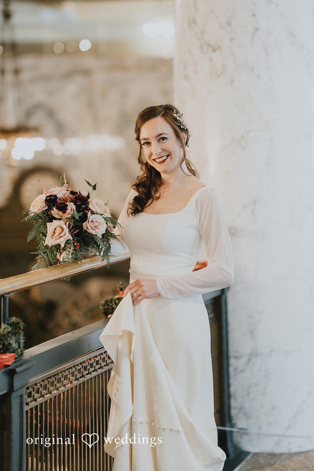 Spencer + Hilary The bride looks stunning