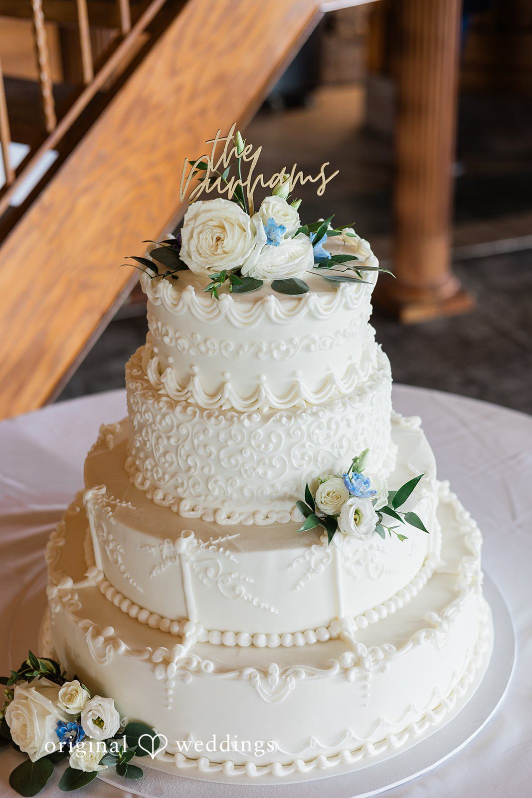 A yummy wedding cake