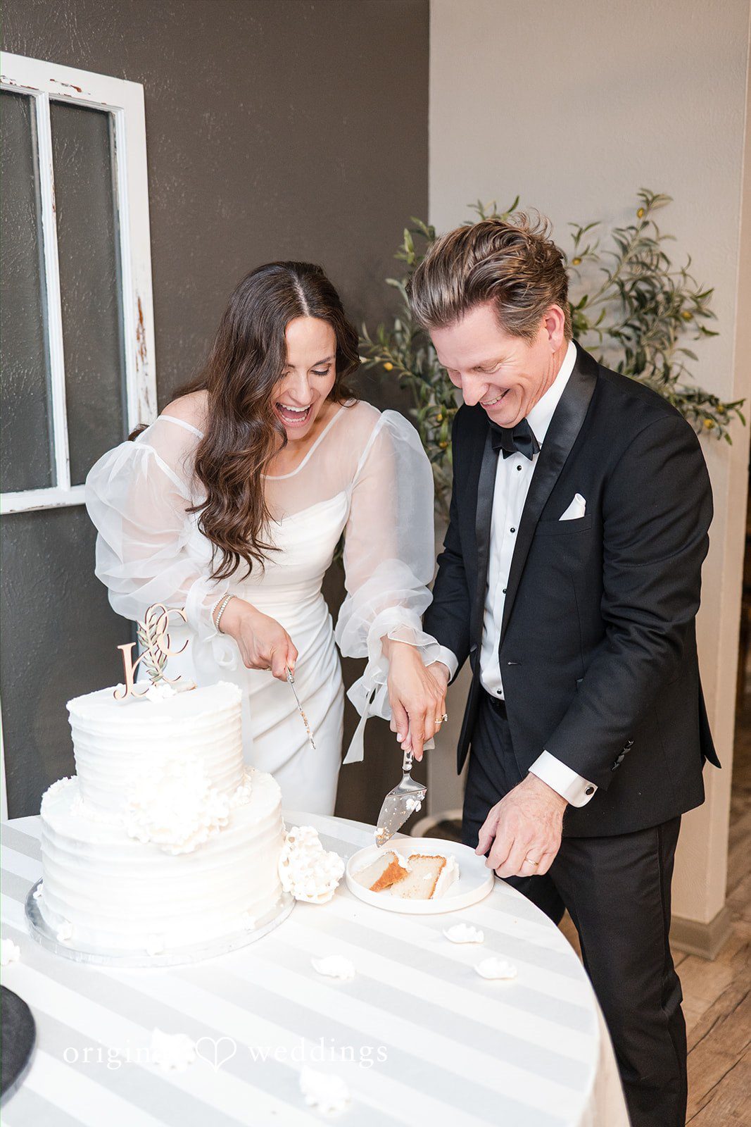 Groom dancing with his mother during the reception