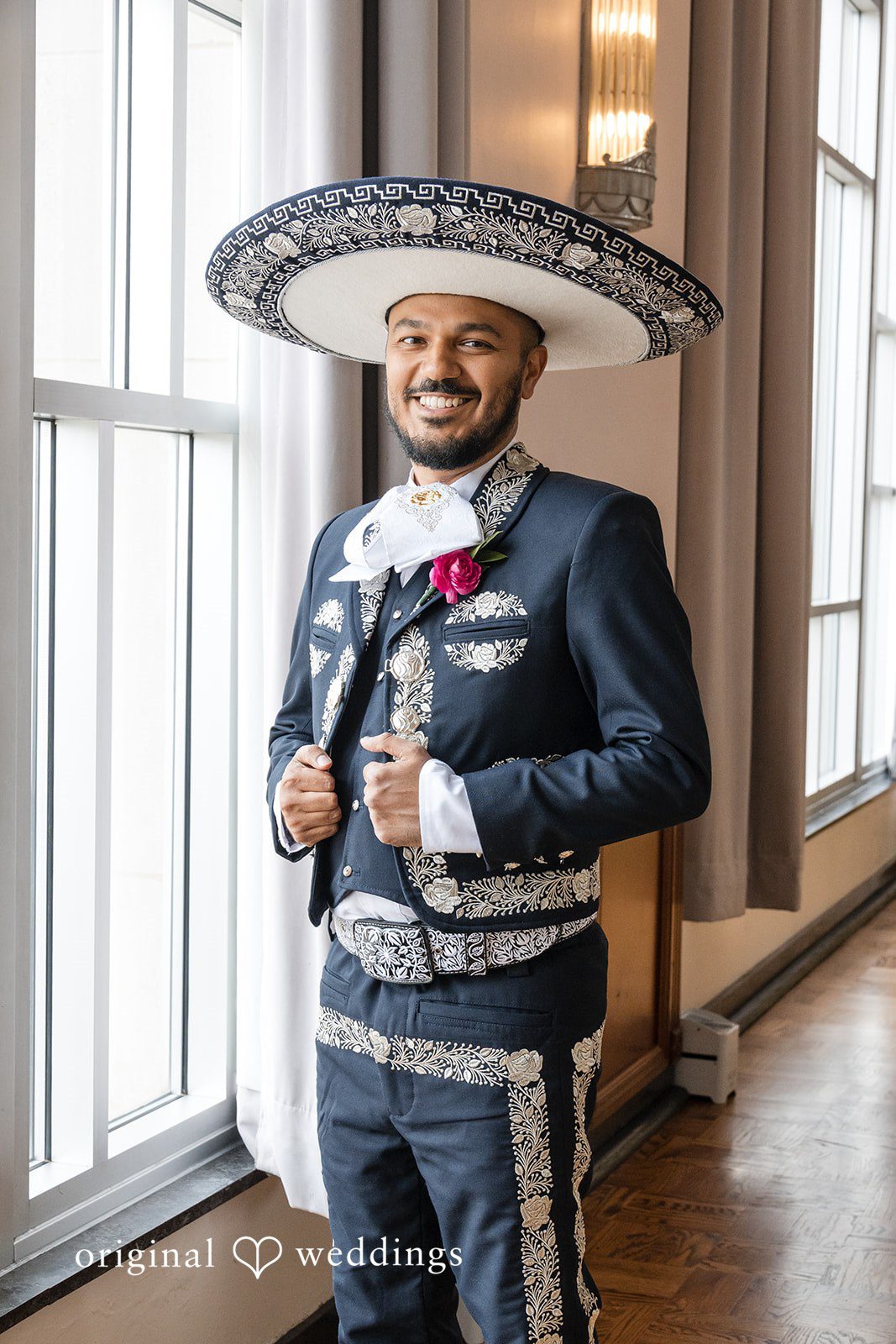 Happy groom