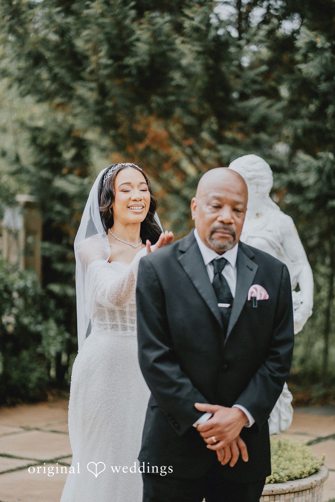 Destiny + Daniel The bride and her father