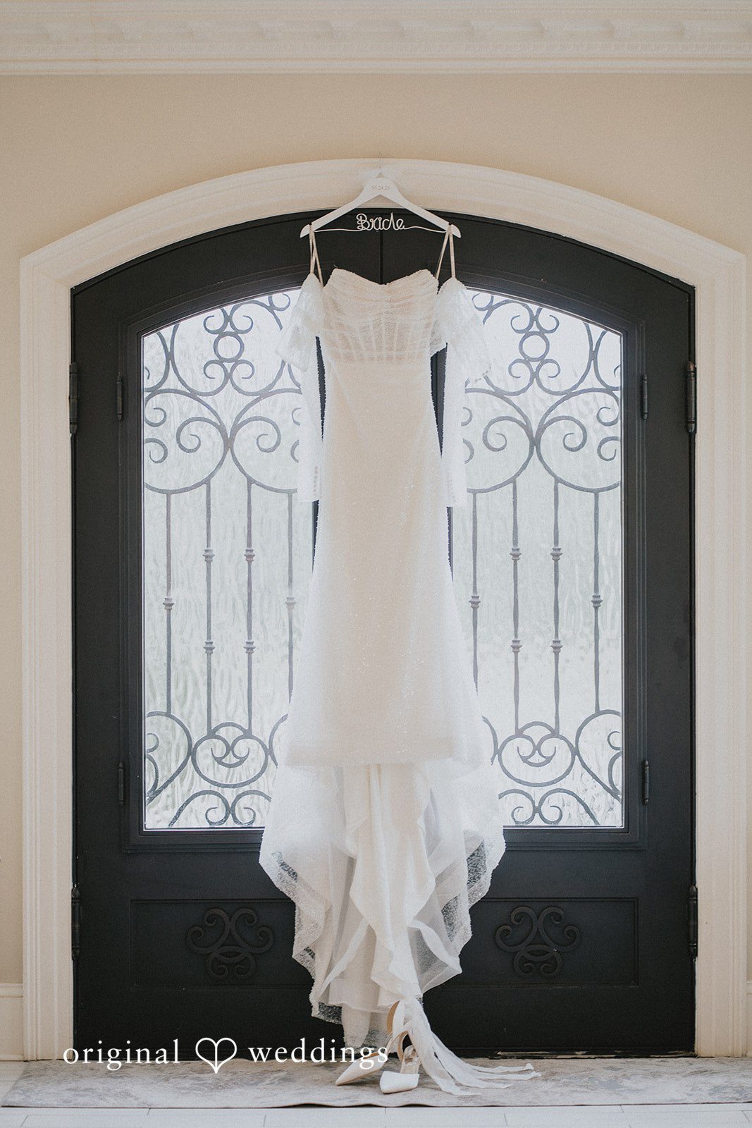 Destiny + Daniel The bride's wedding gown