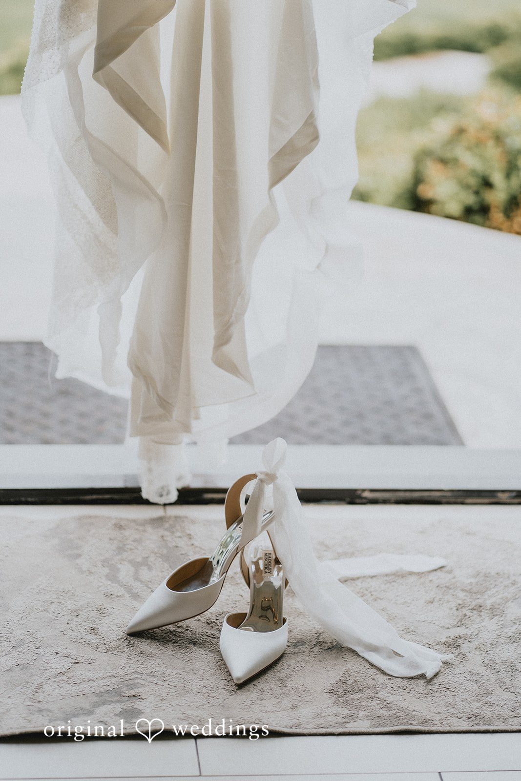 Destiny + Daniel beautiful wedding shoes