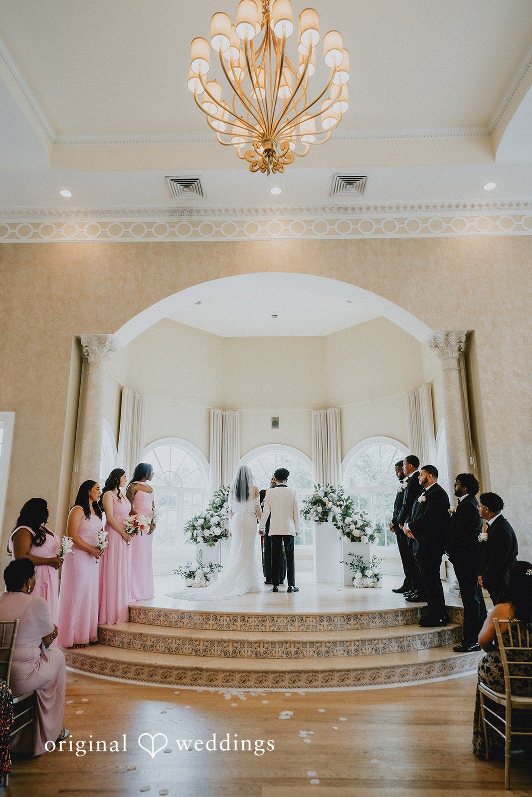Destiny + Daniel A moment from the wedding ceremony