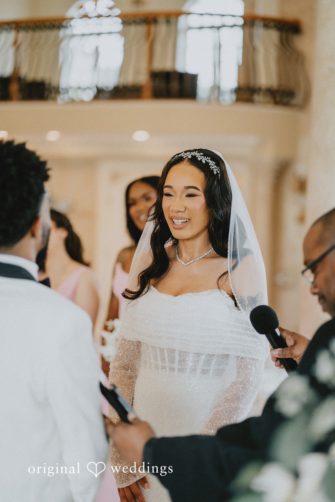 Destiny + Daniel Vows exchange moment