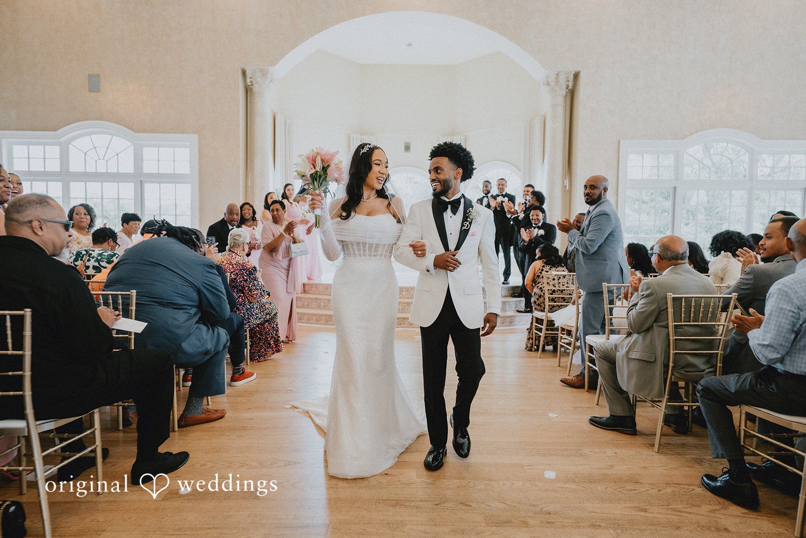 Destiny + Daniel The couple makes a joyful exit