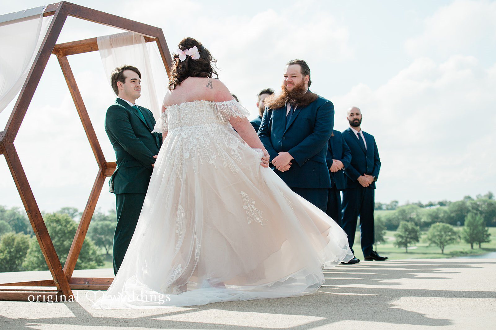 The vows exchange