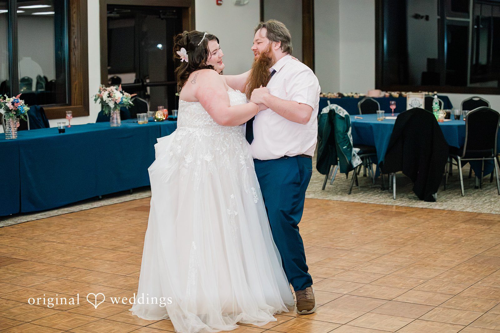 Moment on the dance floor