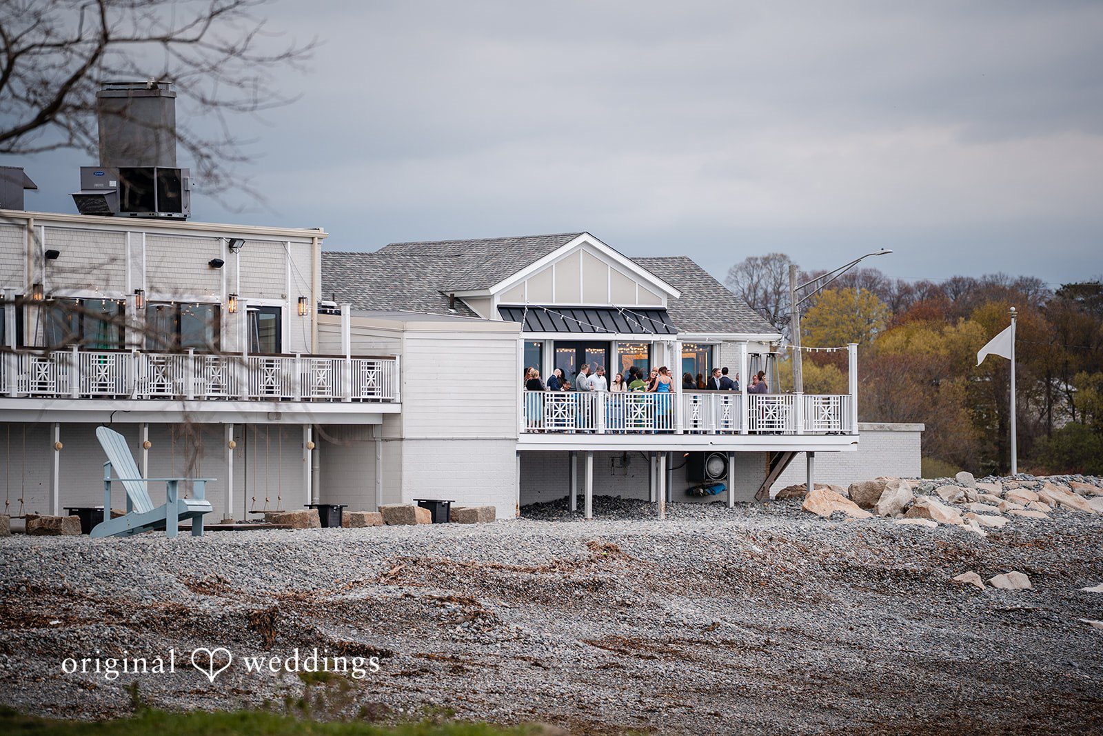 Oceanview of Nahant wedding venue overlooking the coastline in Boston