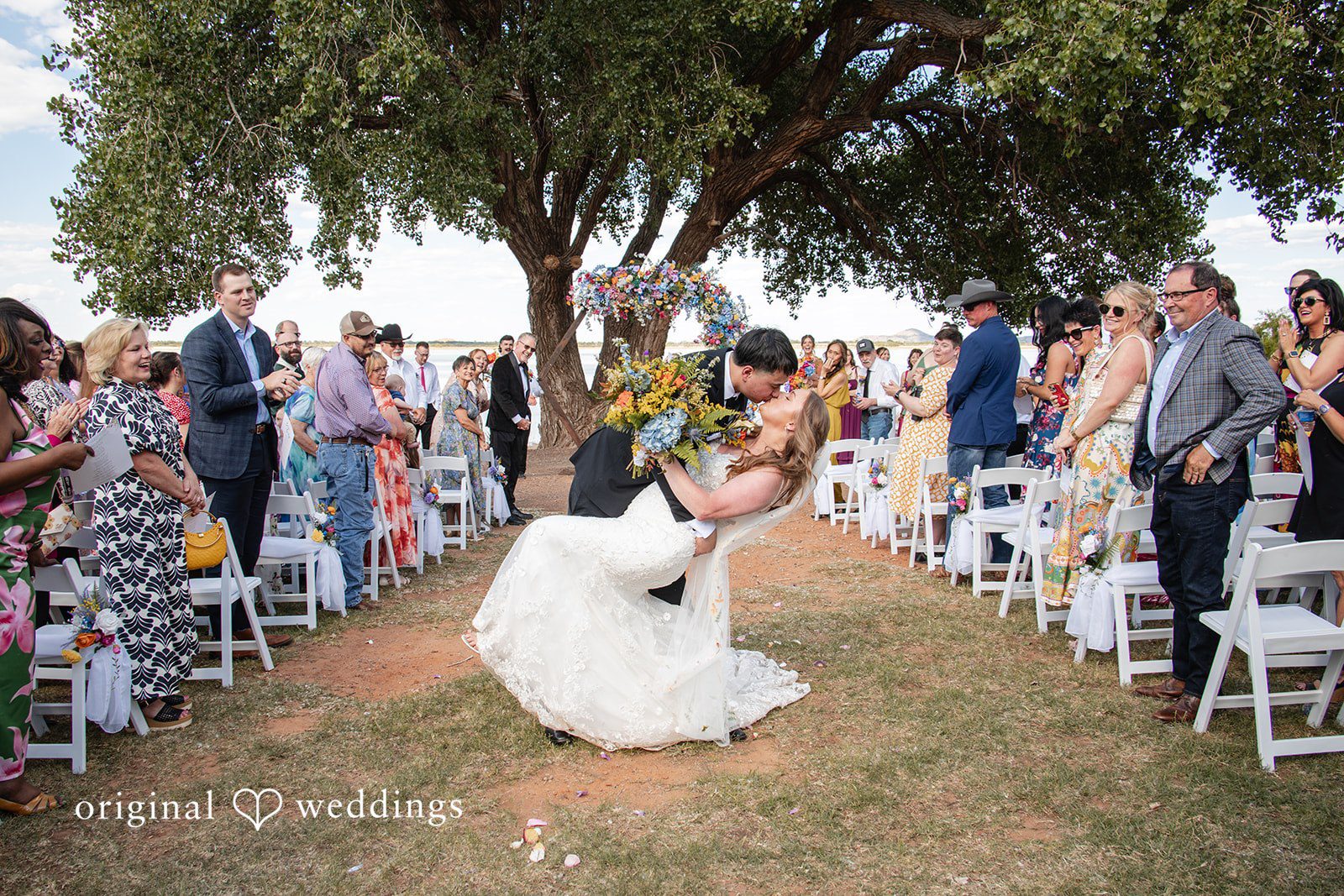 Brekyn + Benjie The couple goes all romantic on the aisle