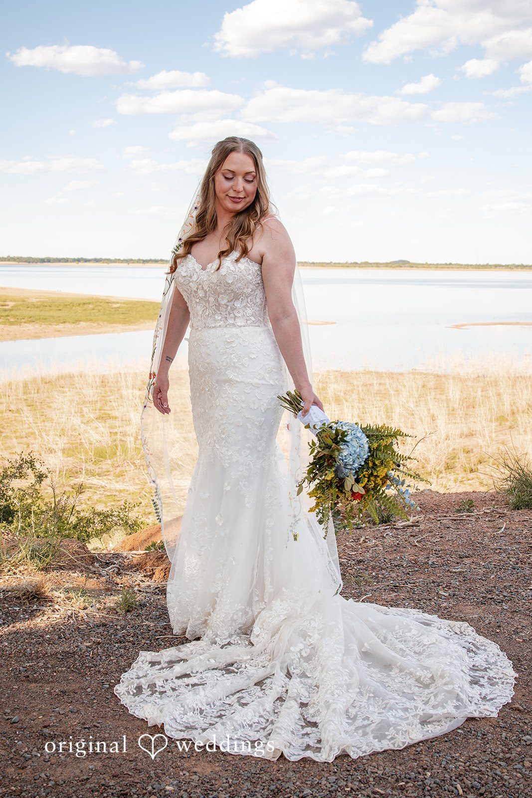 Brekyn + Benjie A stunning portrait of the bride