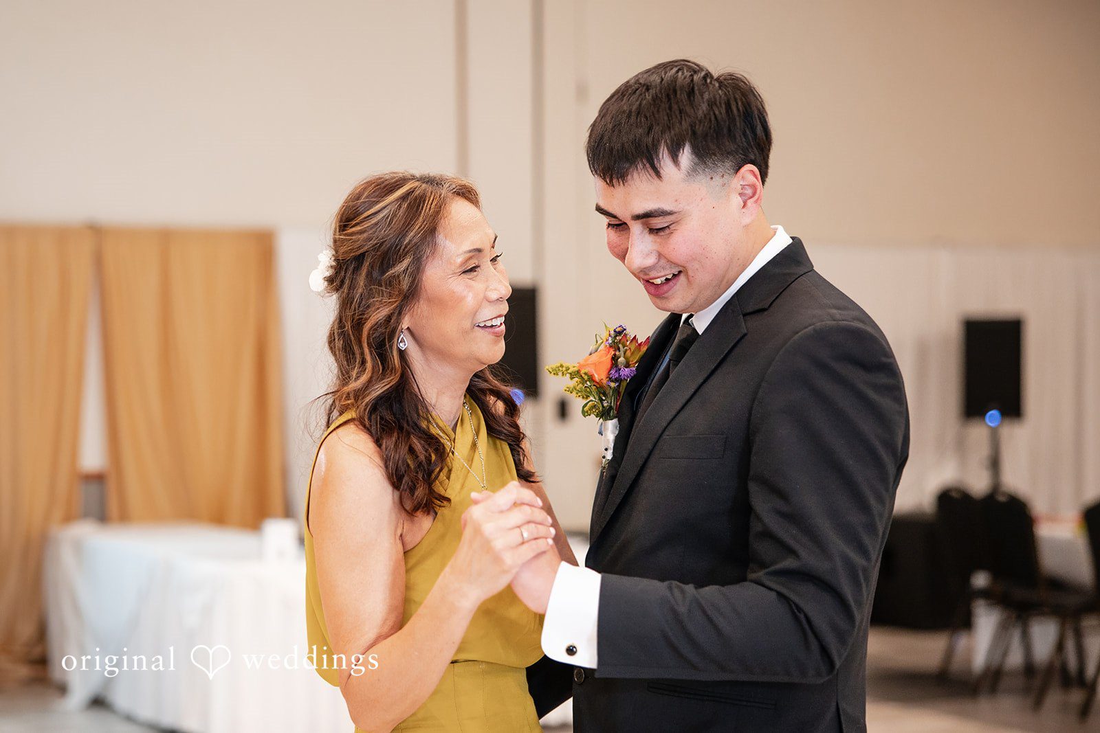 Brekyn + Benjie The groom and his mother