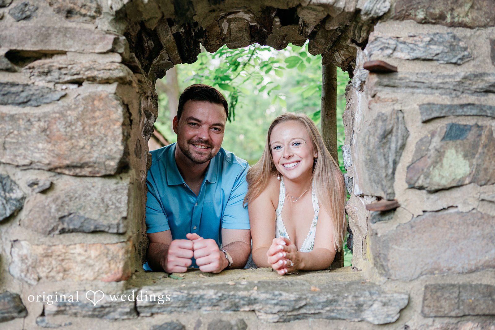 Justine + Danny A stylish portrait of the couple
