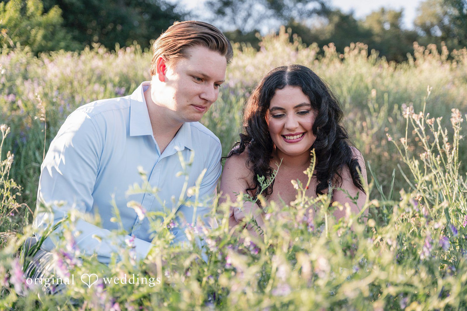 Amber + Connor The couple is wrapped in the beauty of the garden at Sailor Bar County Park t