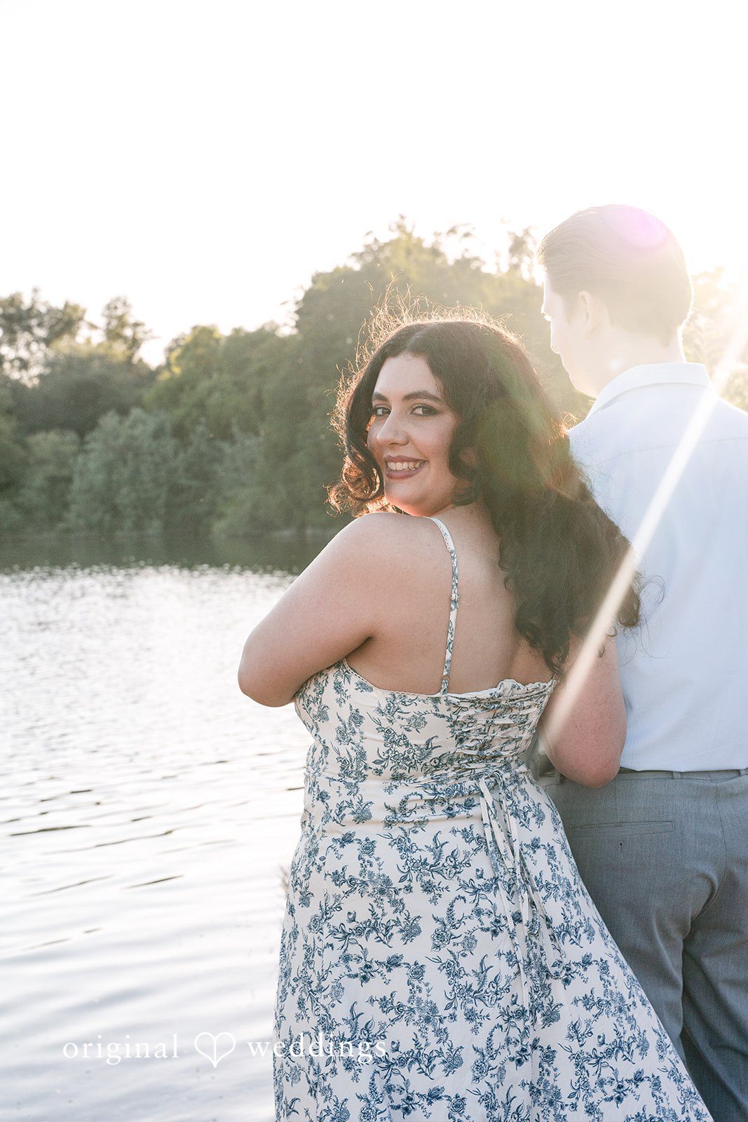Amber + Connor The couple shares a beautiful moment