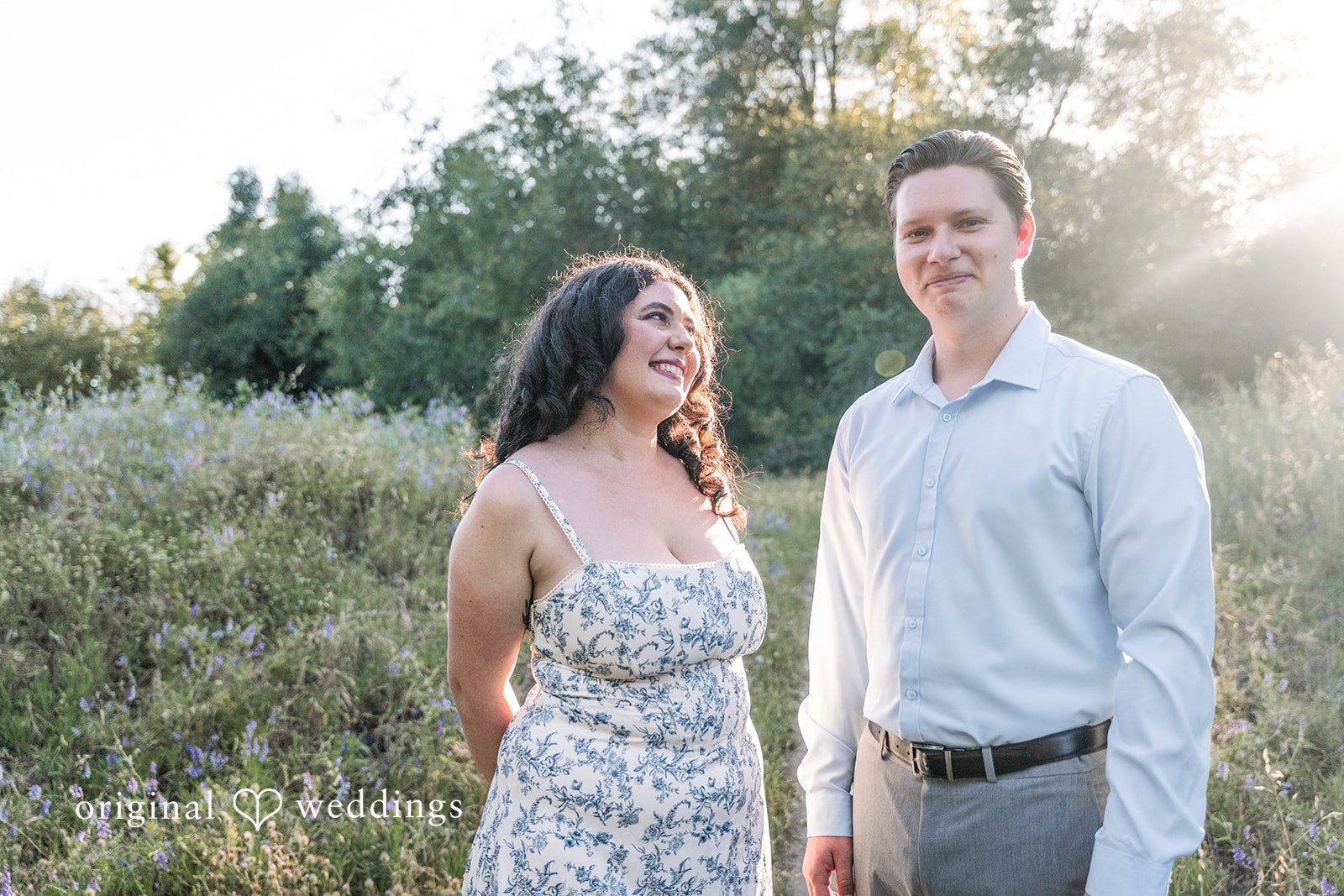 Amber + Connor A beautiful portrait of the couple