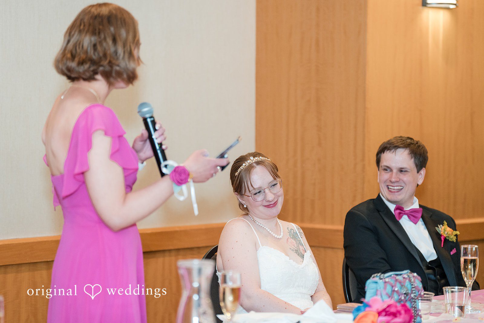 Katherine + Benjamin Speech time