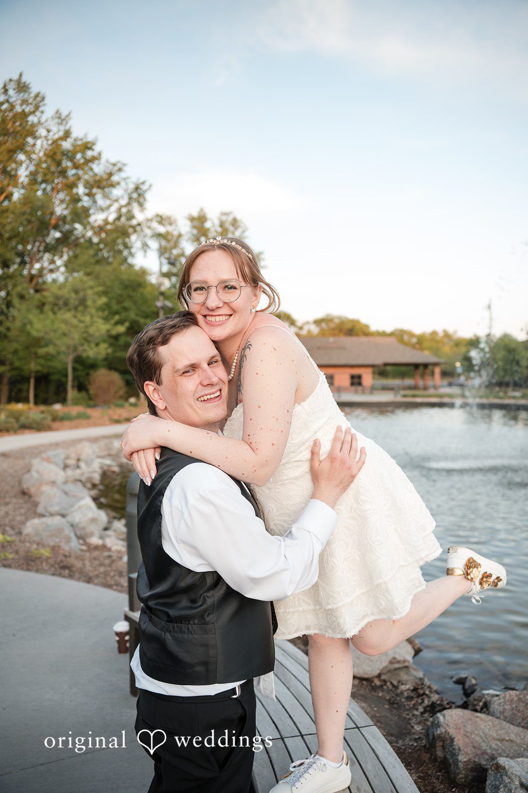 Katherine + Benjamin A romantic portrait by the waterside