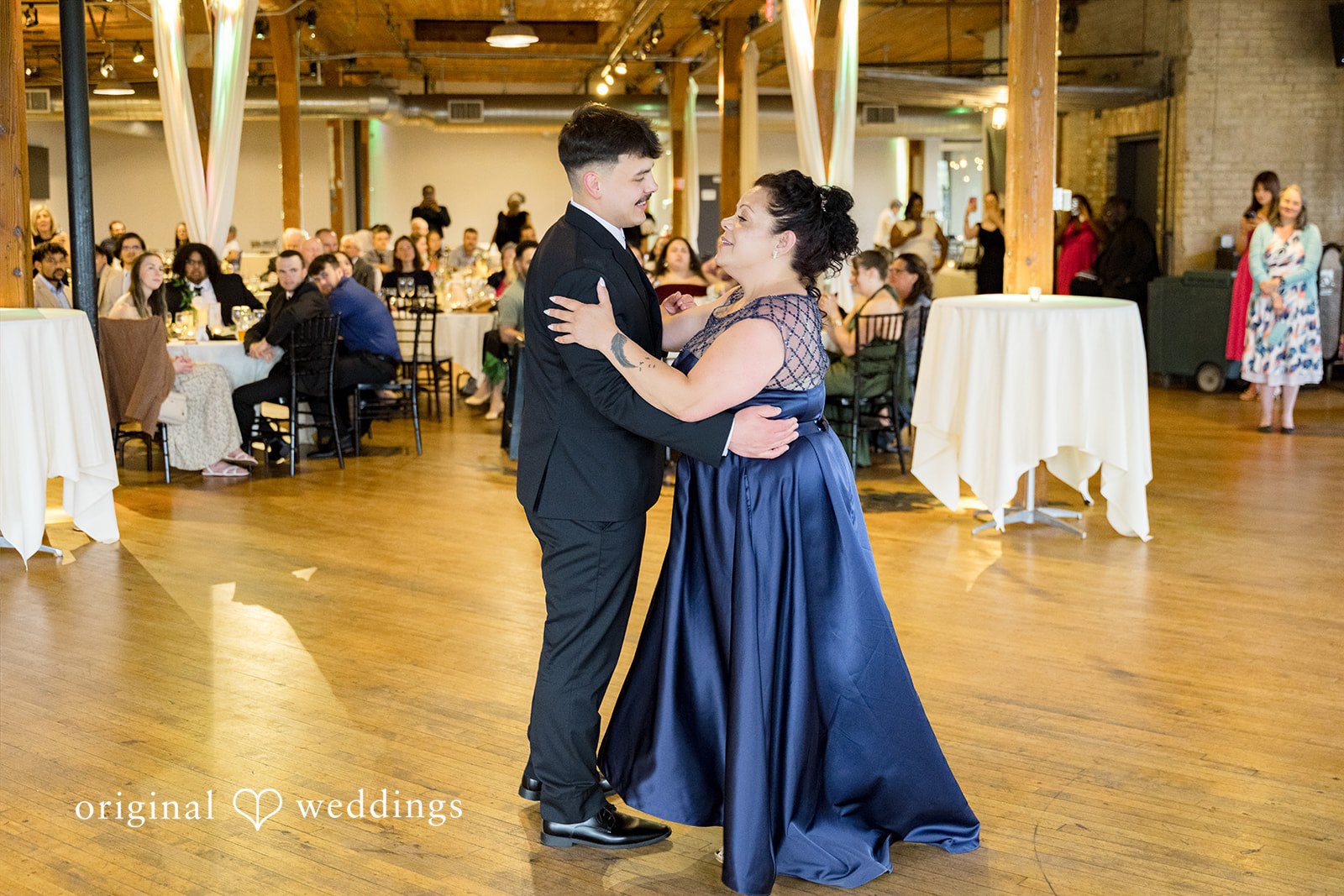 Kiarra + Anthony Joyful groom dance moment with someone at Solar Arts