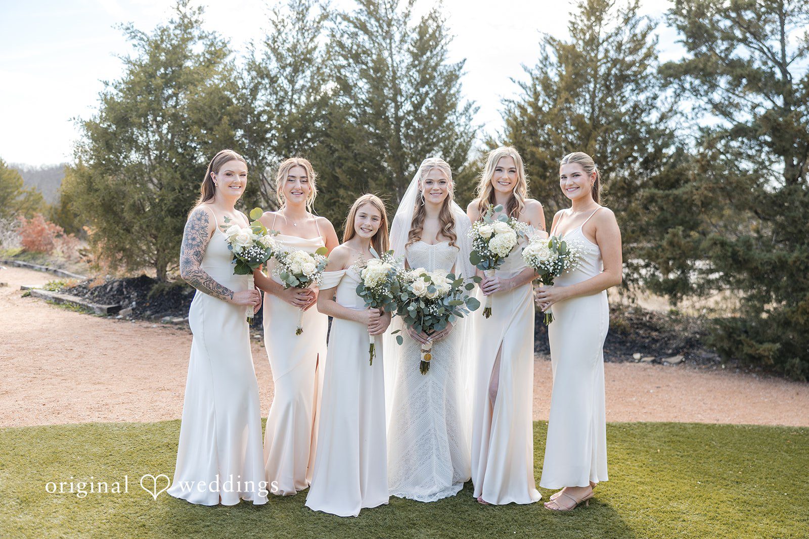 Jacobi + Marlie Stunning bridesmaids group photography at Stone Crest