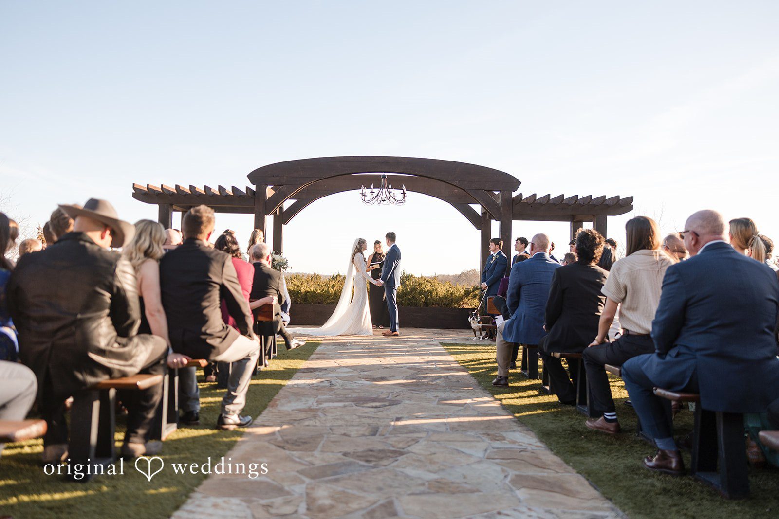 Jacobi + Marlie Beautiful ceremony interaction photography at Stone Crest