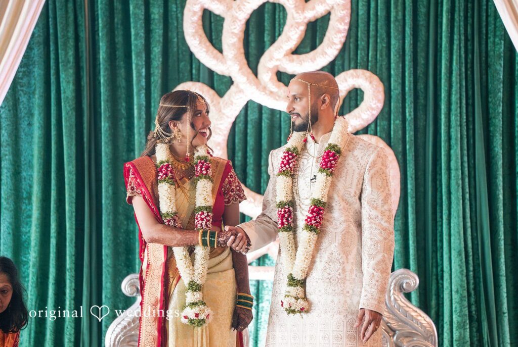 Stunning Portrait of Couple at Stone Crest by Dallas wedding photographers from Original Weddings.