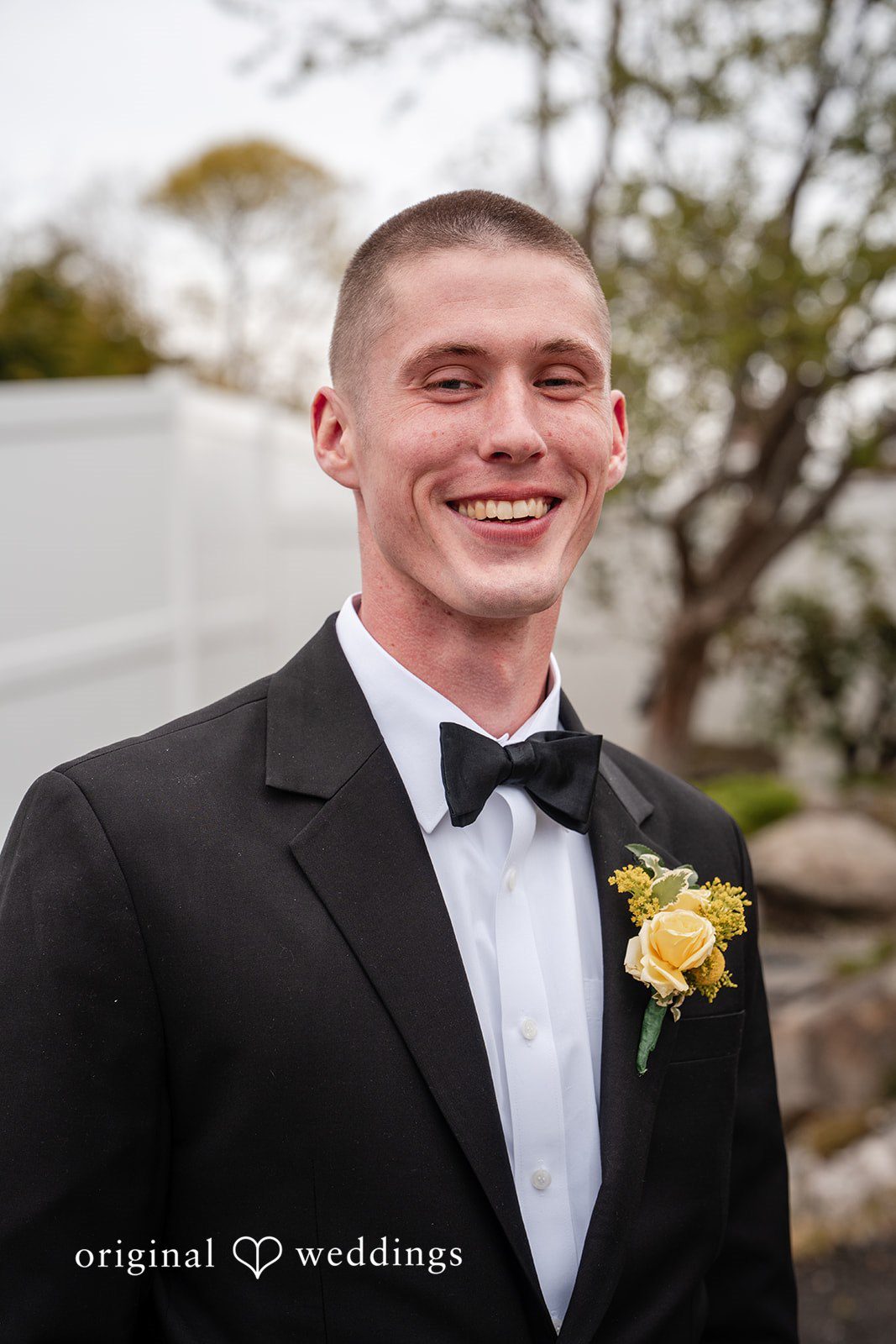 Alanna + Stan Stylish groom portrait at The Barker House by Wedgewood Weddings